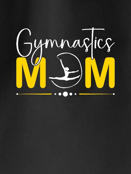 Proud gymnastics mom