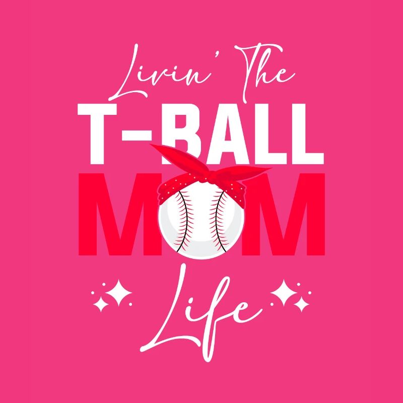 Teeball Tee Ball Tball Maman