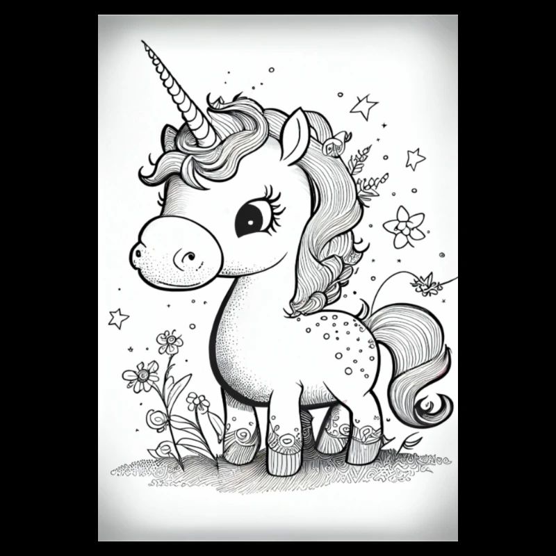 Süßes Einhorn