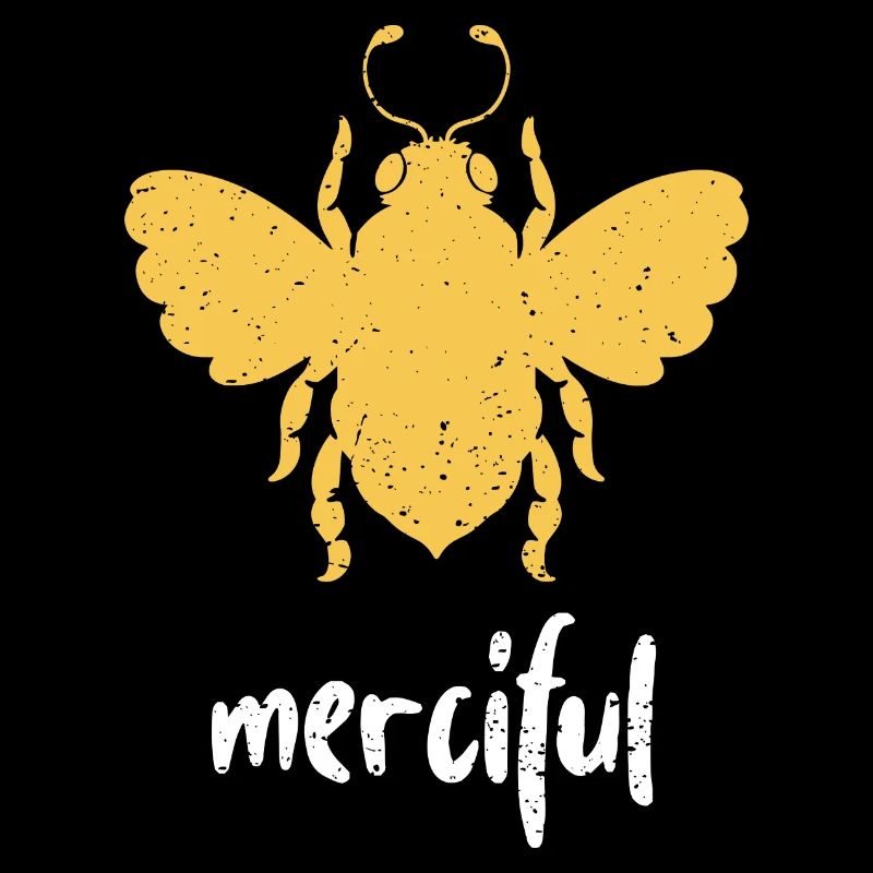 Gelb Bee Merciful Biene Be Merciful