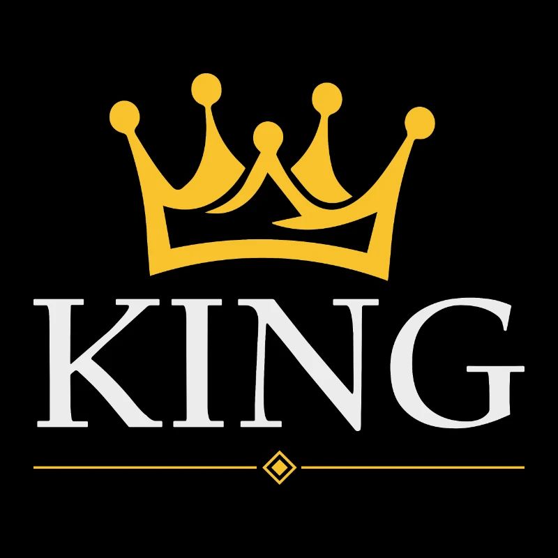 Couples King Couple Matching Funny idée cadeau