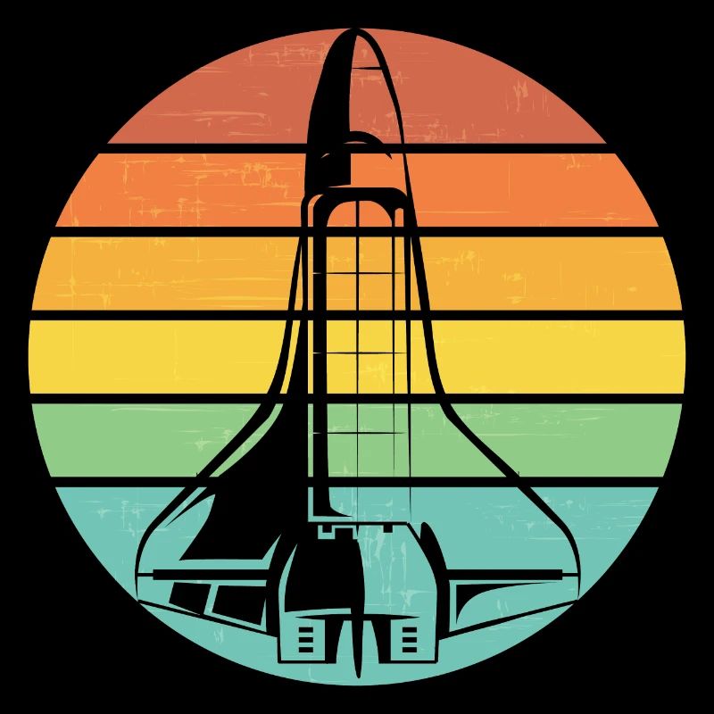 Retro Rakete Space Shuttle