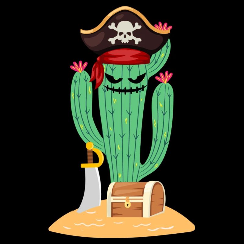 Cactus as a pirate