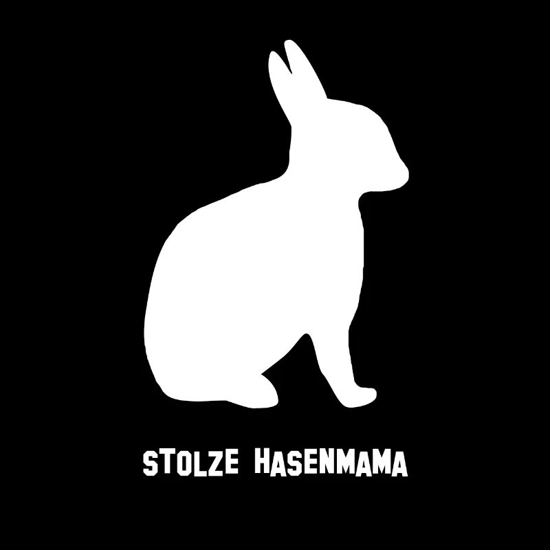Hase Frau Mädchen Hasenmama