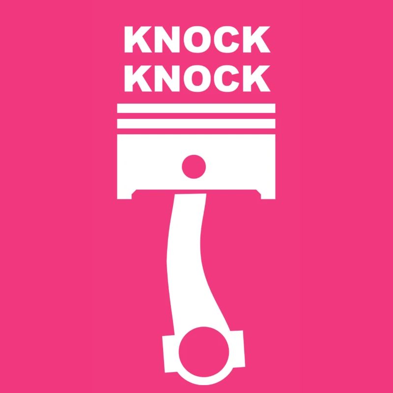 Knocking engine