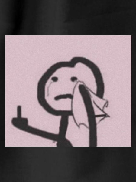 Sad face