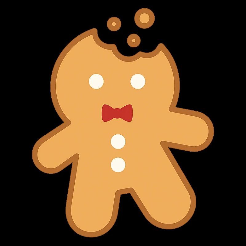 Gingerbread Man Logo by JéjéL'Épice