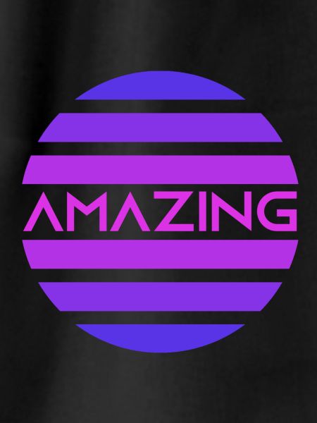 amazing blacklight circle retro future