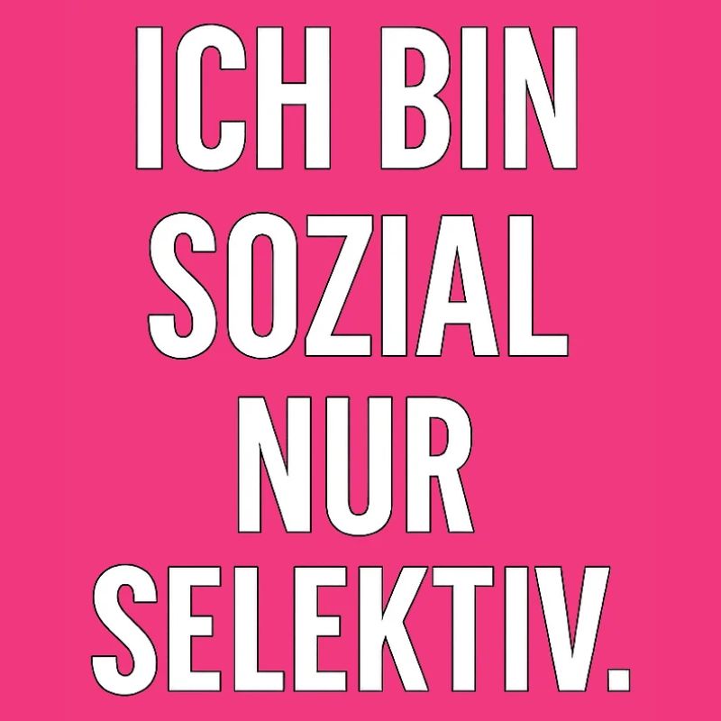 Selective Social – Saying for Introverts