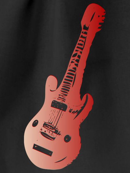 Rote E-Gitarre