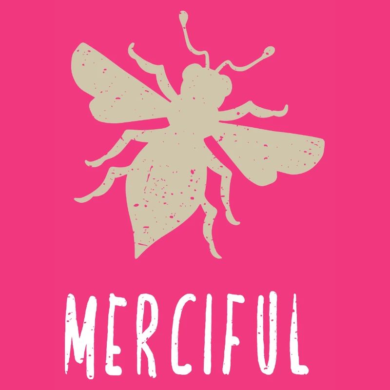 Beige Bee Merciful Biene Be Merciful