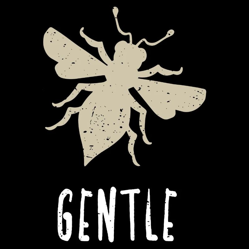 Beige Bee Gentle Biene Be Gentle