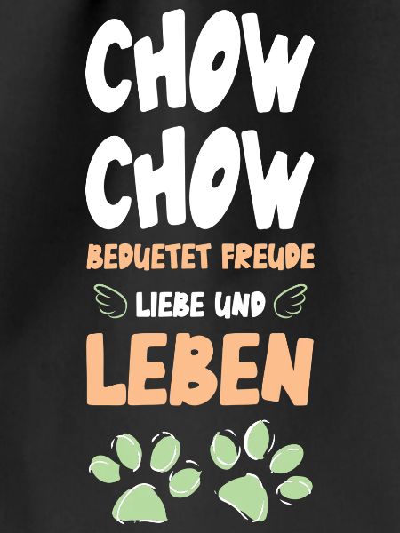 ChowChow Love And Life Pattern