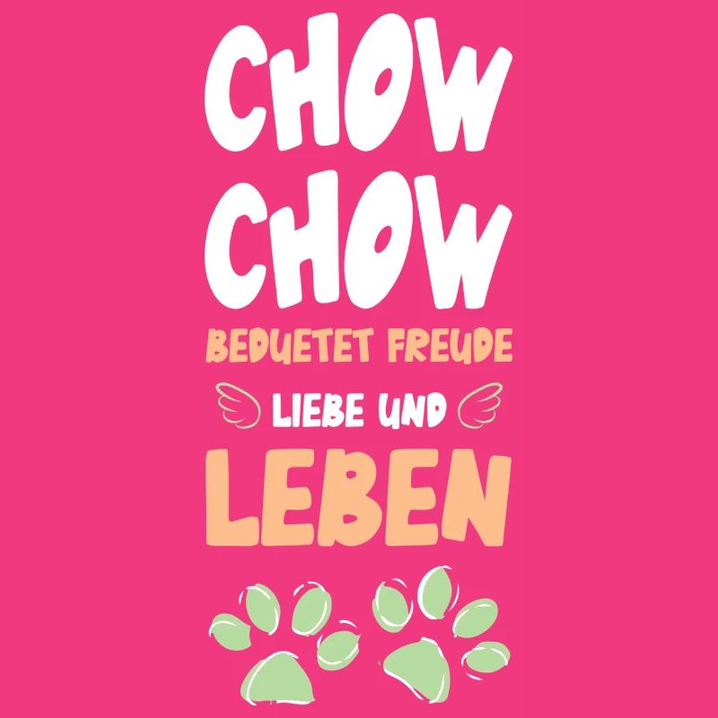 ChowChow Love And Life Pattern
