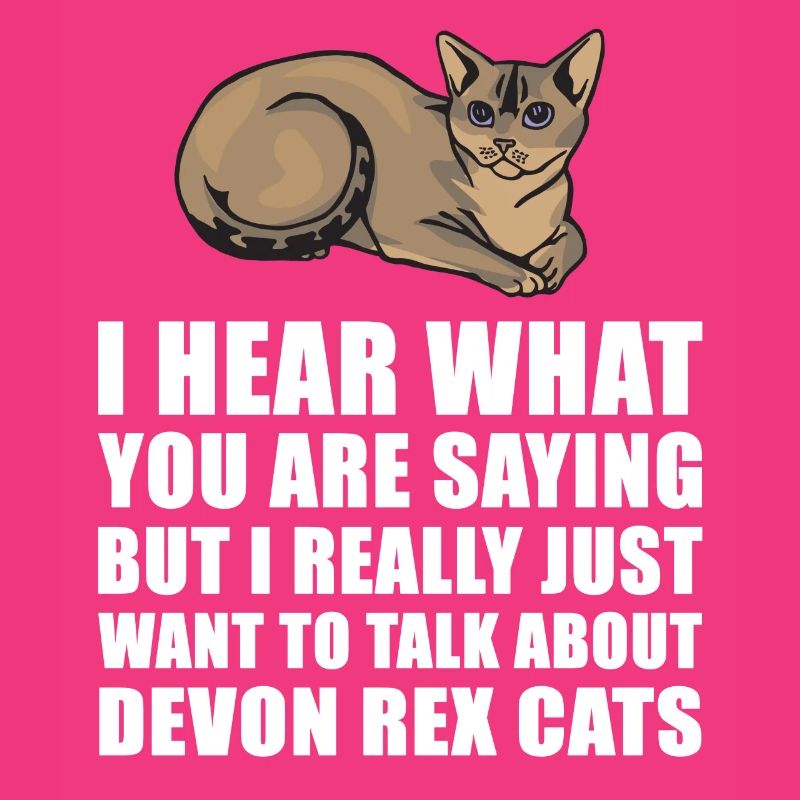 Devon Rex Cat Cute Gift