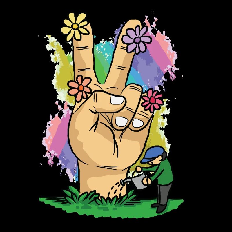 Peace Flower Power