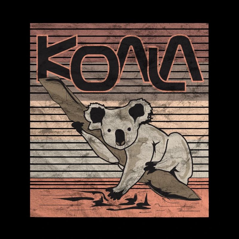 Retro koala