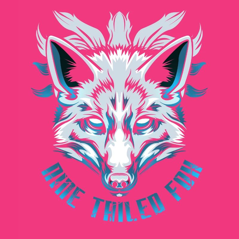 Neuf renards à queue