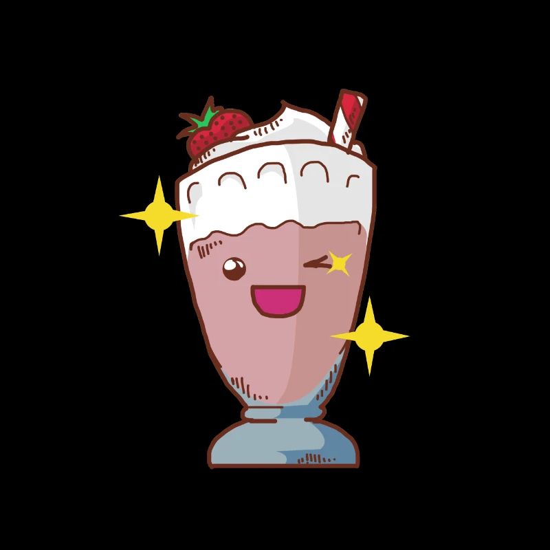 Milchshake Erdbeershake Erdbeermilchshake Shake