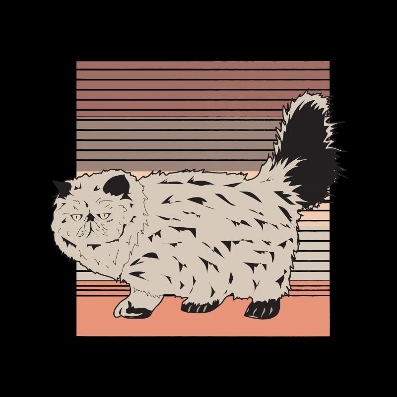 Retro Grumpy Cat