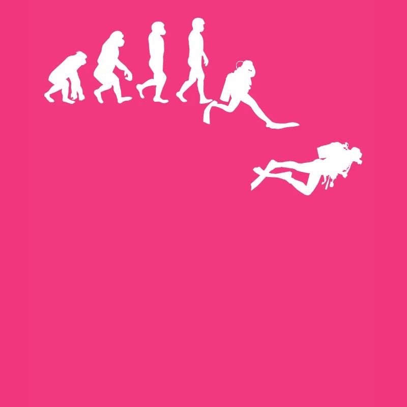Evolution Diving Diver Scuba Diving Gift