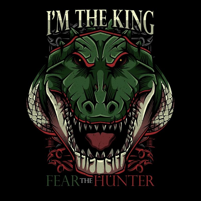 Modern Crocodile Trendy Alligator Africa Predator