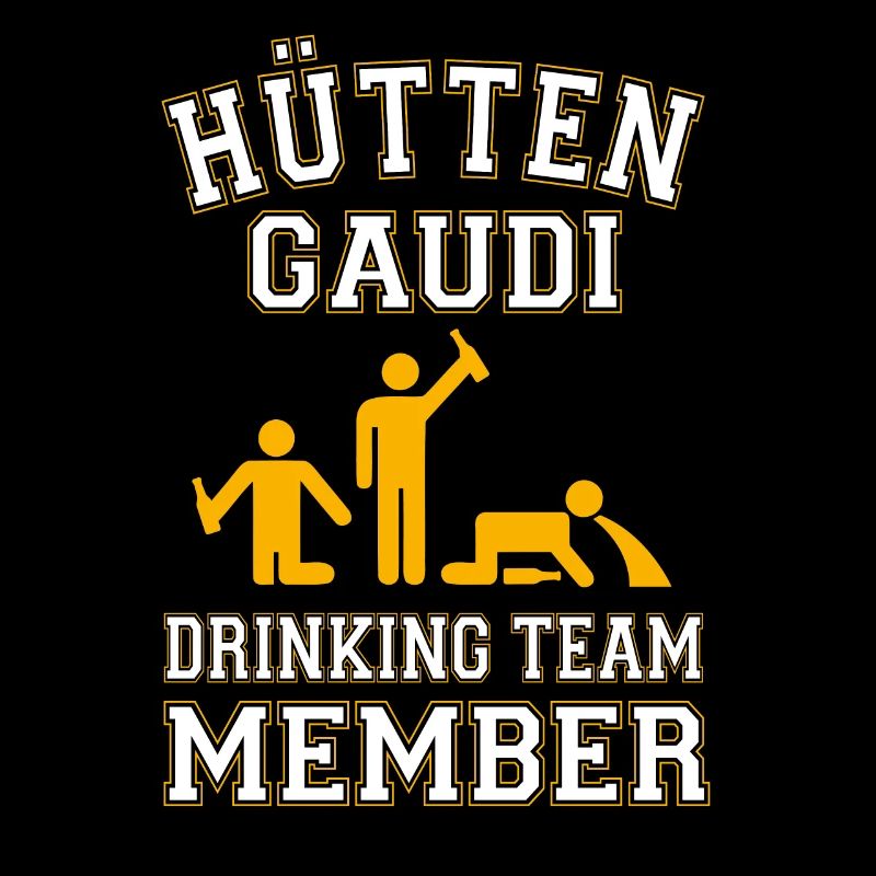 Funny drinking hut fun winter sport gift