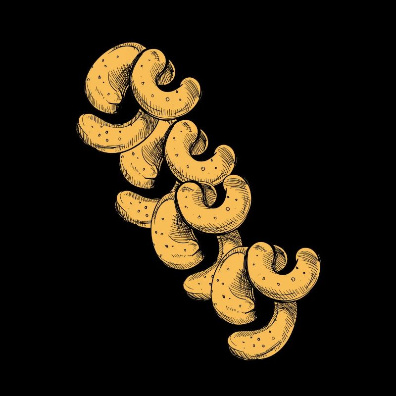 Cashew nuts art gift