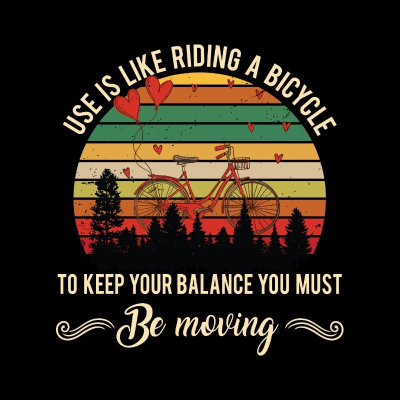 Biking bicycle