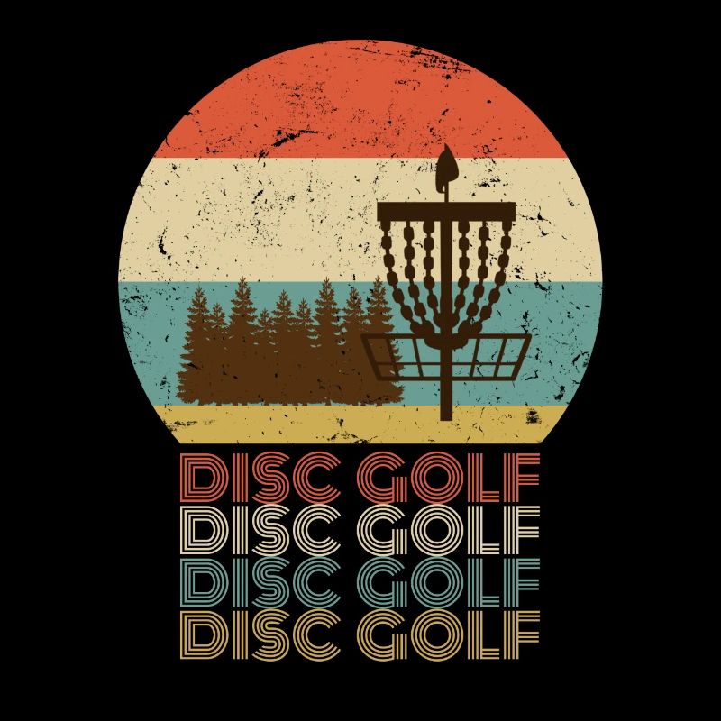 Discgolf Stupid Tree Disc Golf Vintage Golfer