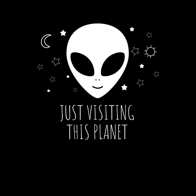 Alien Nerd Außerirdische