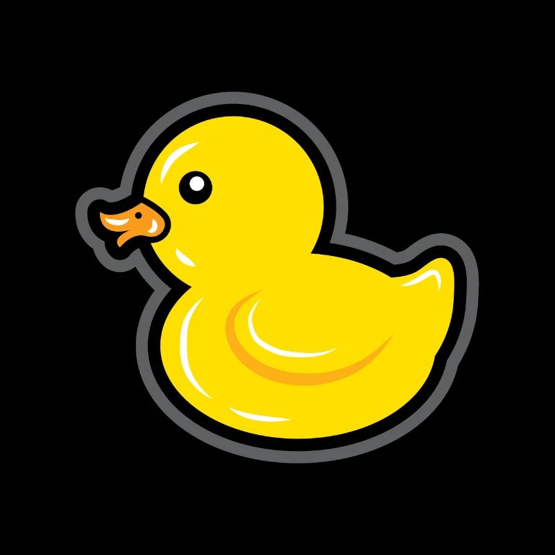 Quitscheente gift bathing duck