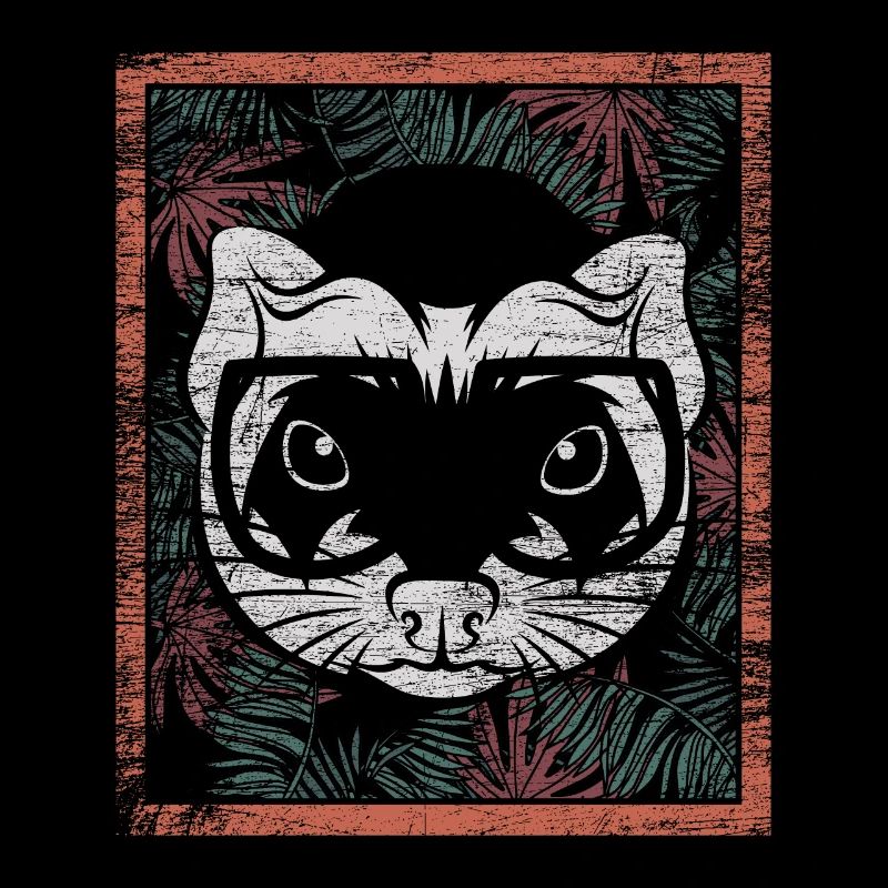 Frettchen Hawaiianisch Geschenk