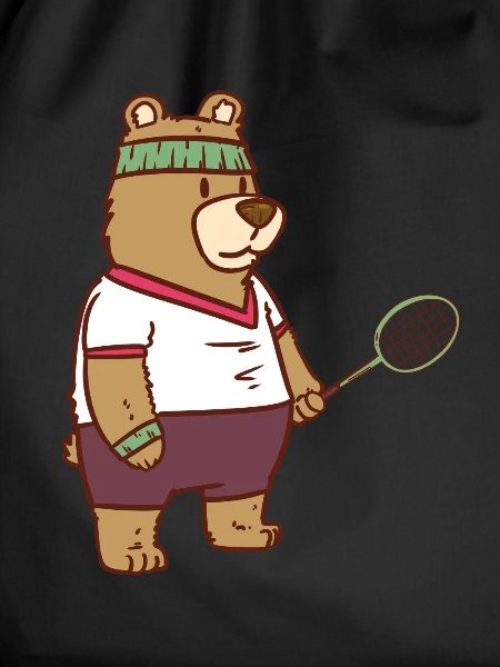 Speedminton bear