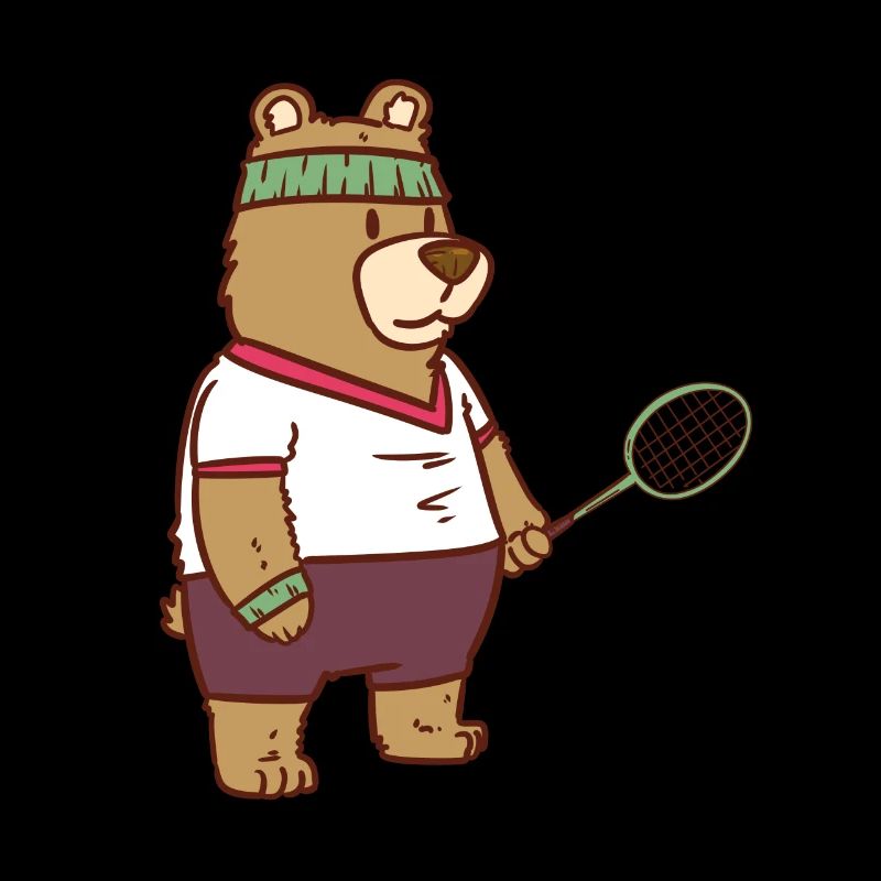 Speedminton bear