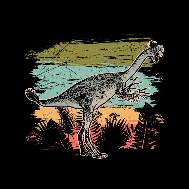 Dinosaur primitive gigantoraptor extinct