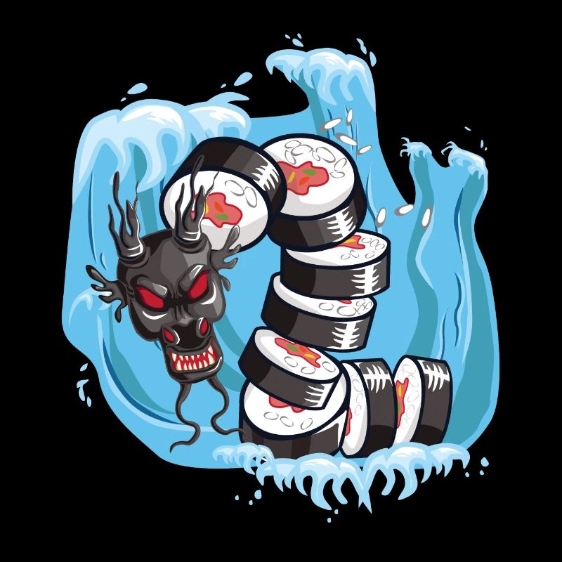 Sushi Serpent de mer