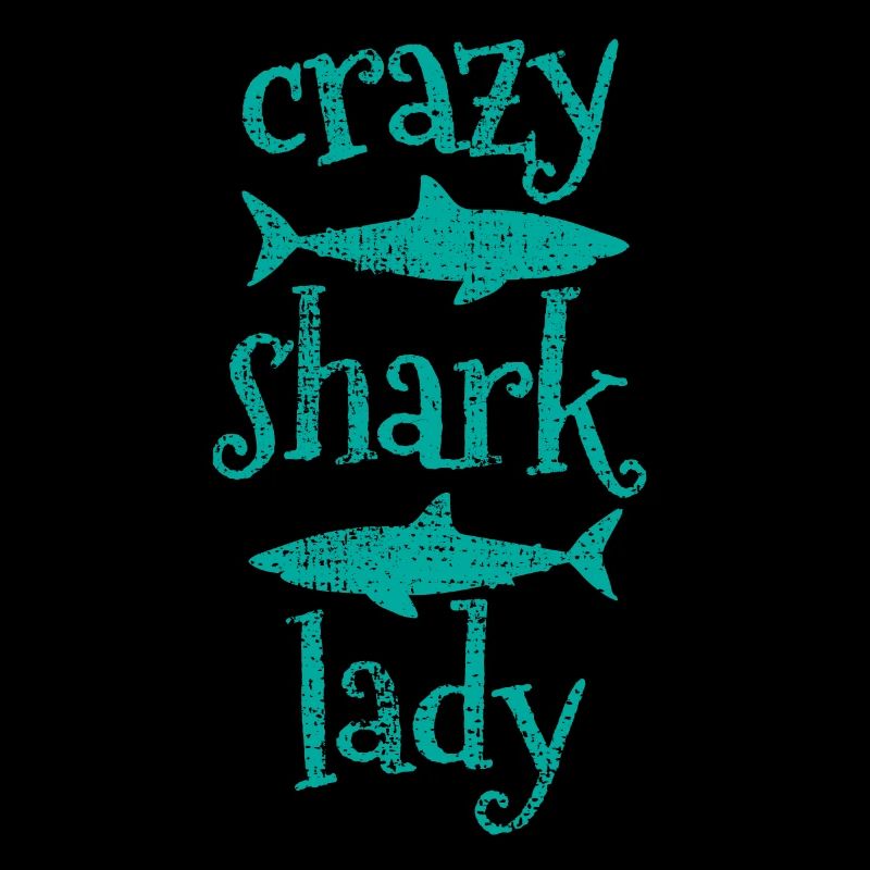 Shark crazy lady