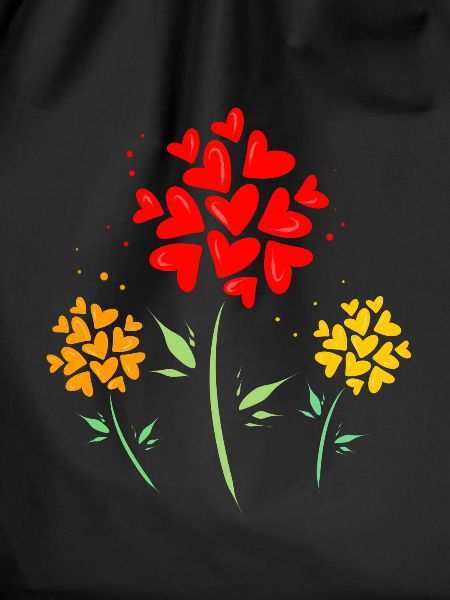 Heart Flowers