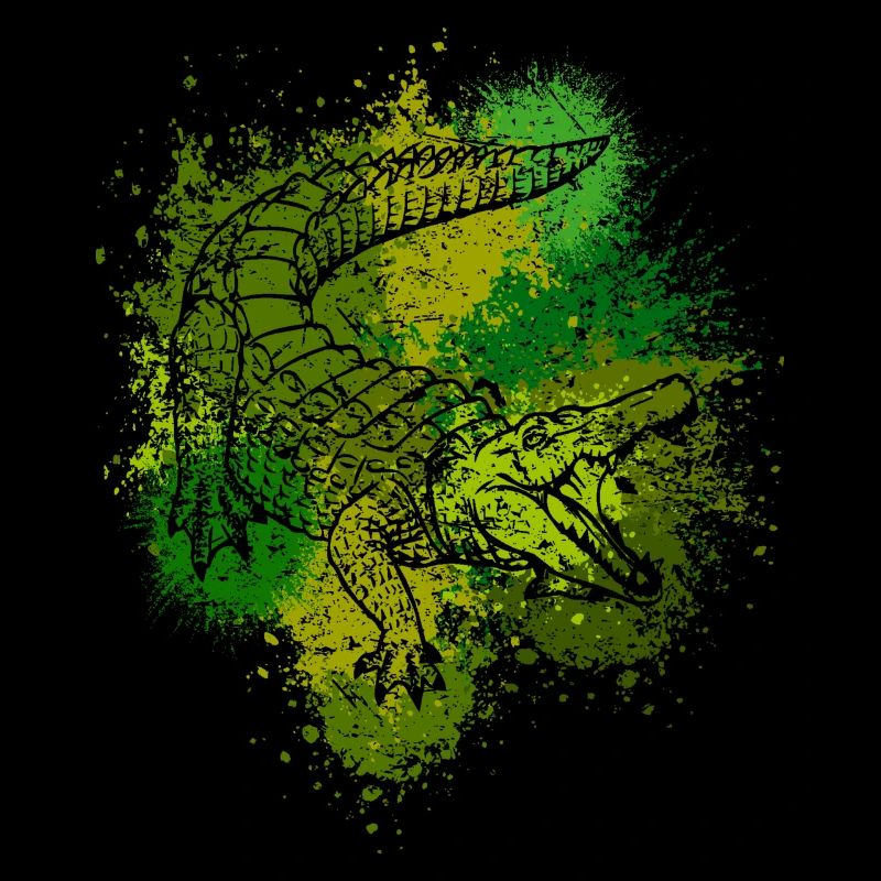 Crocodile Aligator predator reptile gift