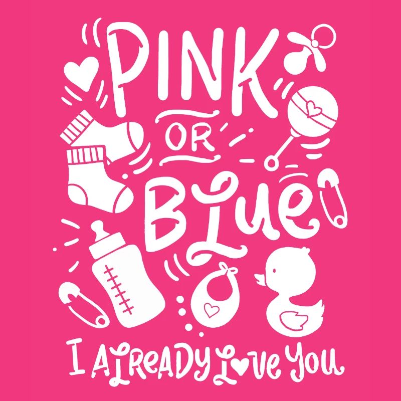 Geschlecht decken Rosa oder Blau auf