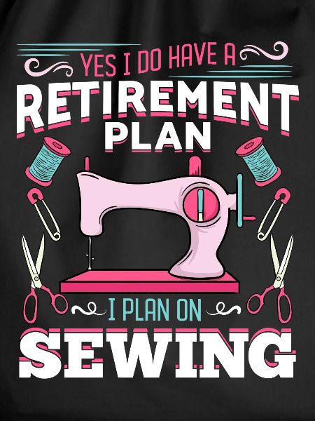 I plan on sewing