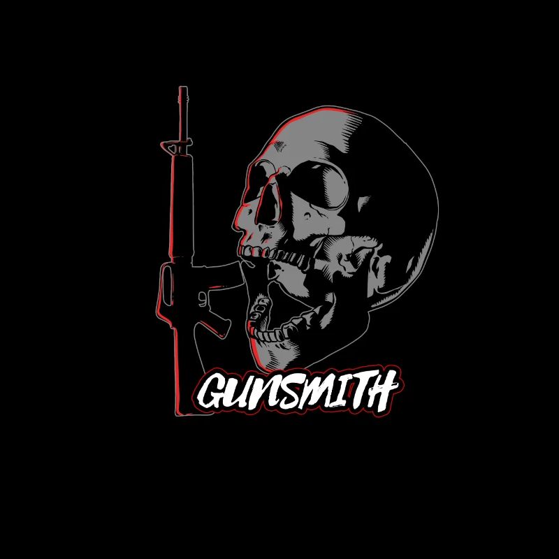 Gunsmith Skull Design