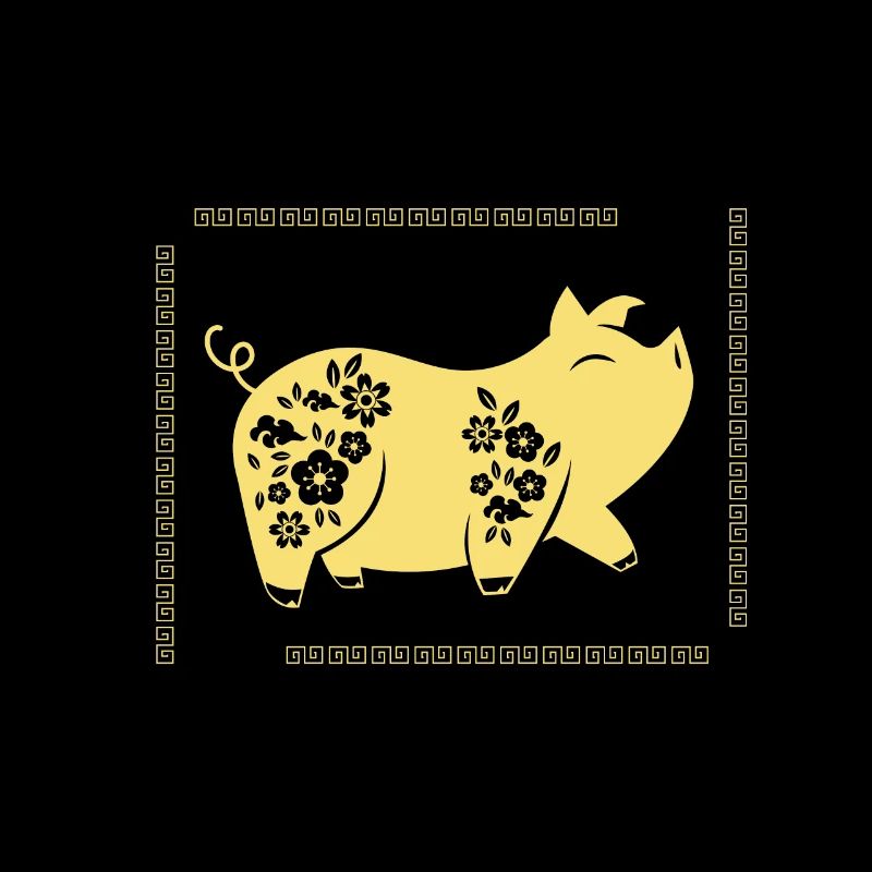 cadeau de cochon mignon chinois
