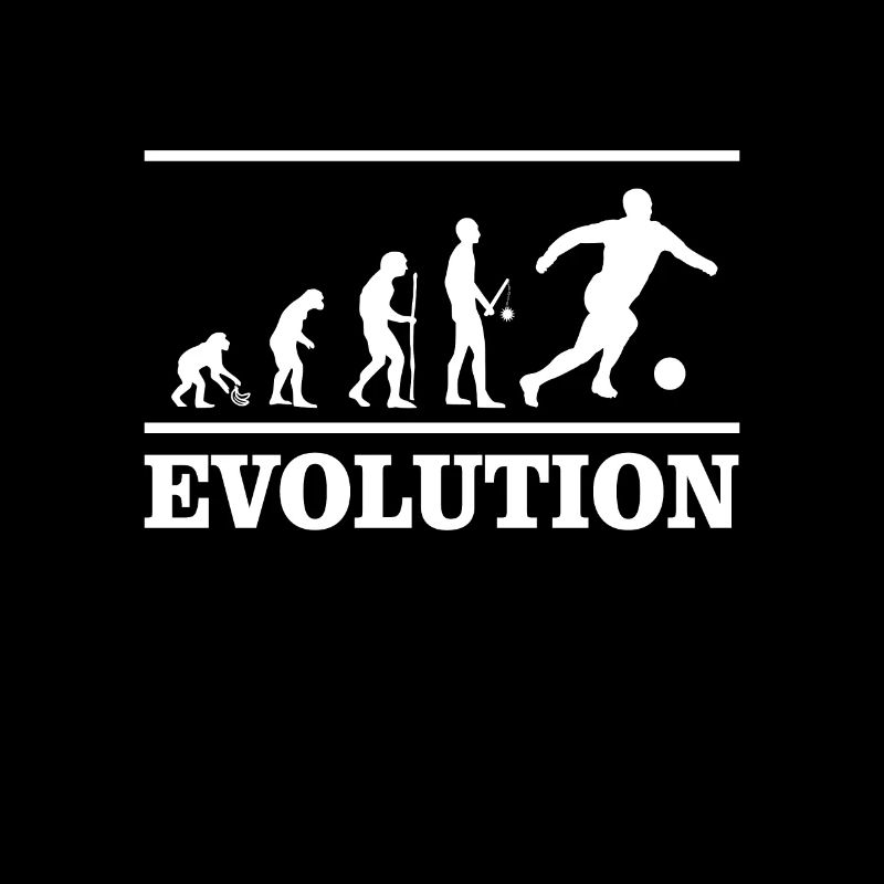 Evolution Fußball Soccer Ball Sport Geschenk