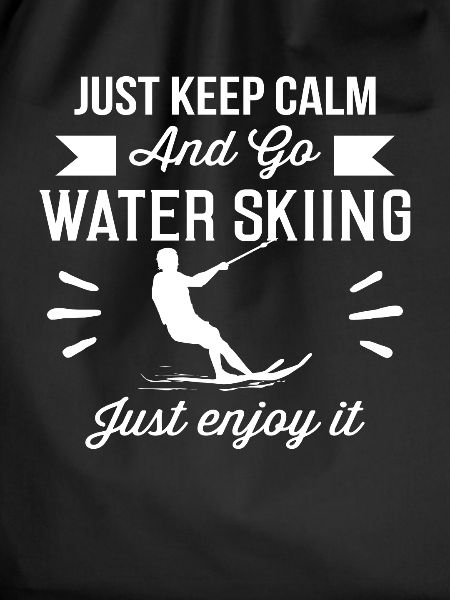 Quiet waterskiing hobby
