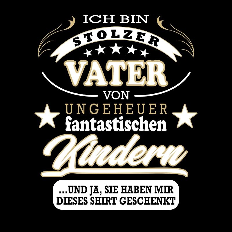Stolzer Vater Vatertag Geschenk