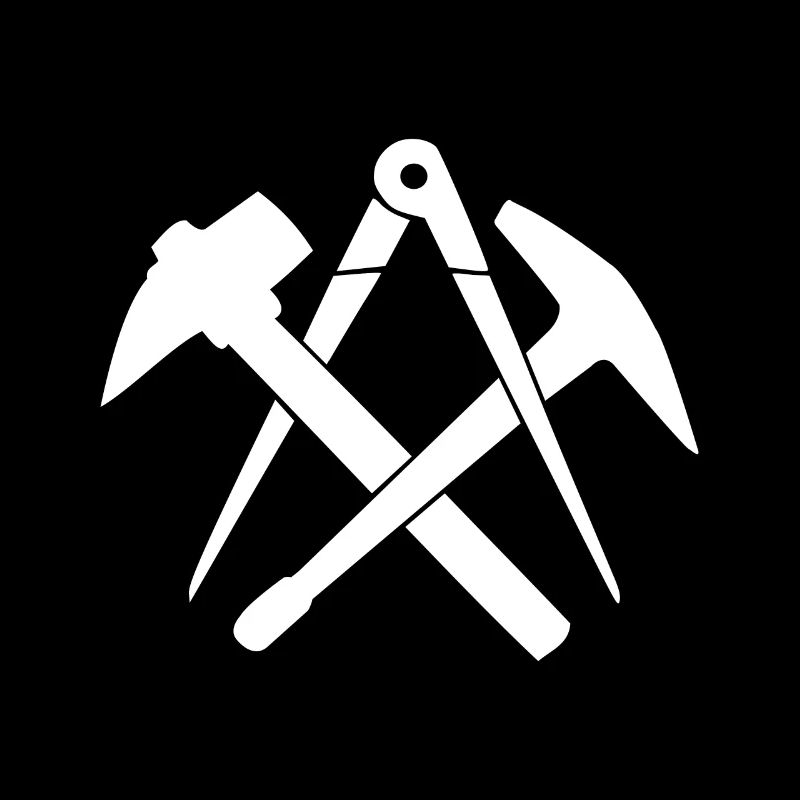 Dachdecker Handwerkszeichen Zunftzeichen