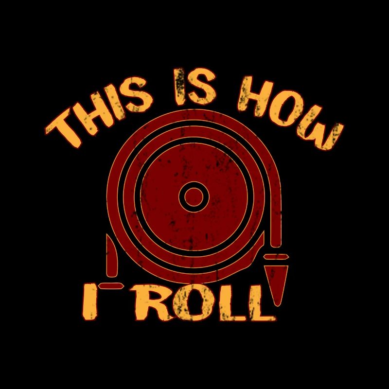 Firefighter hero fireman hose