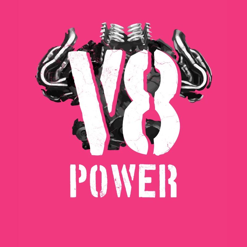 V8 engine engine power
